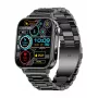 Smartwatch Colmi P80 Steel Black with Bluetooth and Heart Rate Monitor