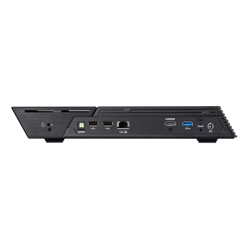 Asustor FS6712X NAS/storage server Compact Intel® Celeron® N5105 4 GB DDR4 0 TB Black