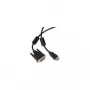 Video cable adapter ShiverPeaks BS77482-RE 2m HDMI Type A DVI-D Black