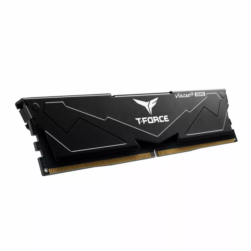 Team Group VULCAN FLABD516G6000HC3001, 16 GB, 1 x 16 GB, DDR5, 6000 MHz, 288-pin DIMM, Black