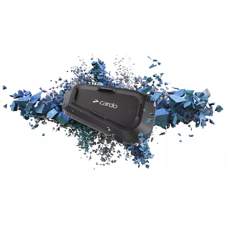 Cardo Spirit HD Duo motorcycle intercom 2 channels 600 m Black