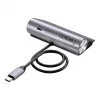 USB hub Unitek H1337AGY01 — 4-port (2×USB-C, 2×USB-A), up to 5 Gbps per port, aluminium, silver