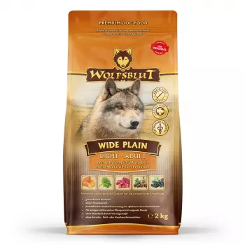 WOLFSBLUT Wide Plain Light Horse with sweet potatoes - dry dog food - 2kg
