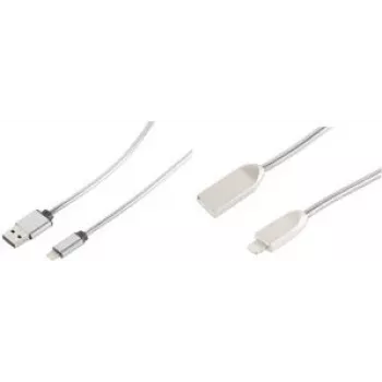 shiverpeaks BS14-13001 Lightning-Cable 1 m Silver (BS14-13001)