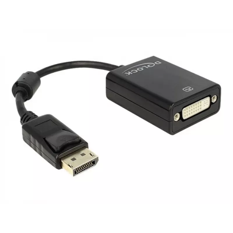 Delock Adapter Displayport male > DVI 24+5 female - DisplayPort-Adapter - DisplayPort (M)