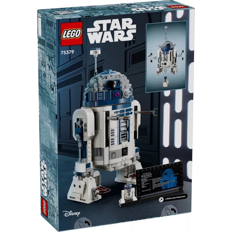 LEGO buildable droid R2‑D2 set 75379 — 1,050 pieces, 10+ years, 160×110×240 mm, 0.24 kg