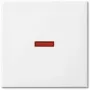 Wall plate / switch cover Busch-Jaeger 1731-0-2016, plastic, white, 1 pc