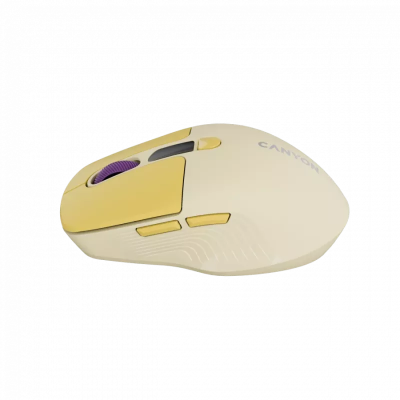 Canyon MW-26 - 2in1 wireless optical mouse Bluetooth / 2.4 GHz - silent - 6 buttons - 800/1200
