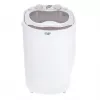 Top-load washing machine Adler AD 8055, portable 3 kg capacity, cream, rotary control, 150 W