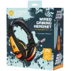 CANYON Star Raider GH-1A, Gaming headset 3.5mm jack with adjustable microphone and volume control, with 2in1 3.5mm adapter, cable 2M, Black, 0.23kg