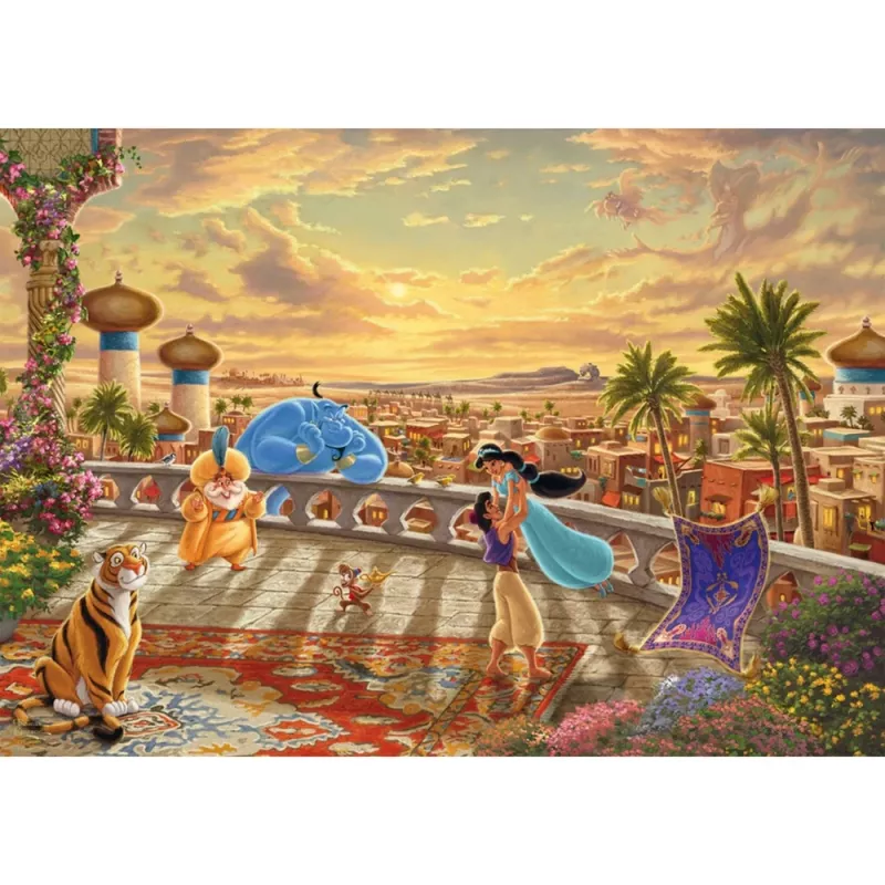 Jigsaw puzzle Schmidt Spiele 58032 — 1000 pieces, Cartoons, 693×493 mm, age 12+