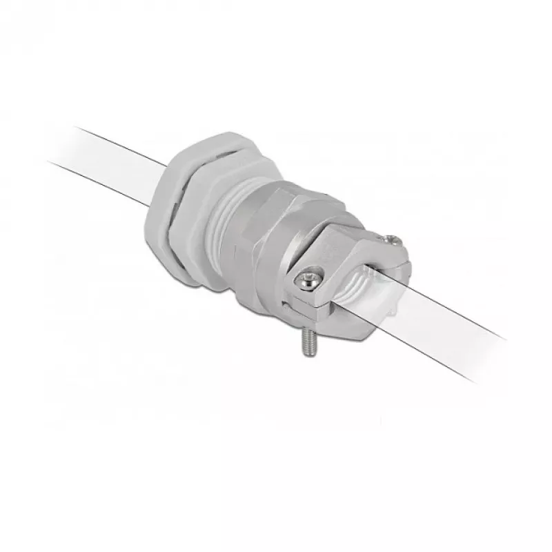 Cable Gland DeLOCK 60356 Grey Metal Plastic 1 pc