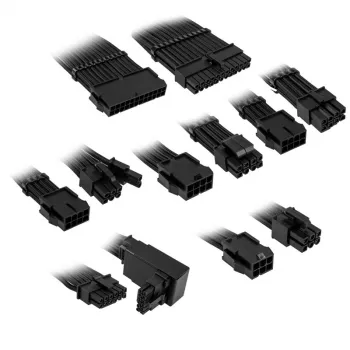 Cable extension kit Kolink Core Pro COREPRO-EK-12VT2-BLK 12V 2x6-pin black