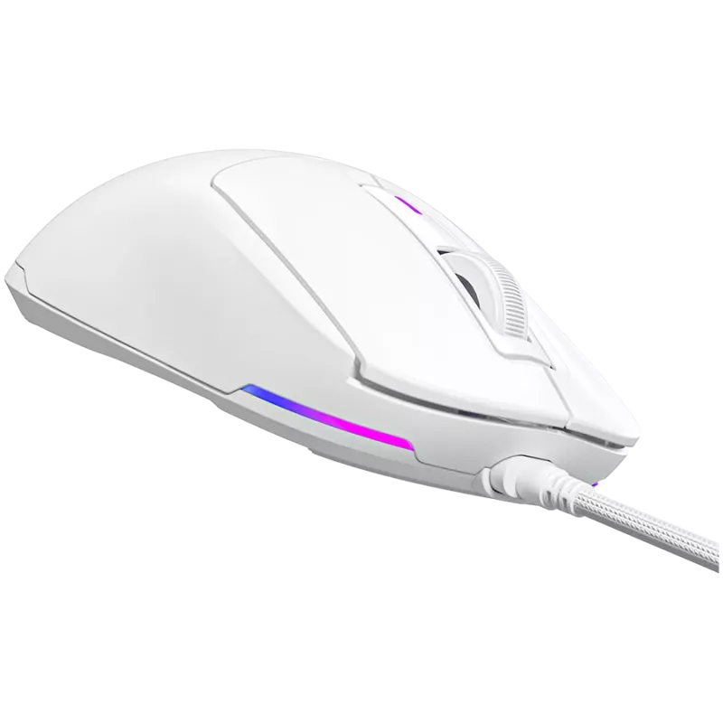 LORGAR MSA10, Ultralight Wired Gaming Mouse Advanced, white