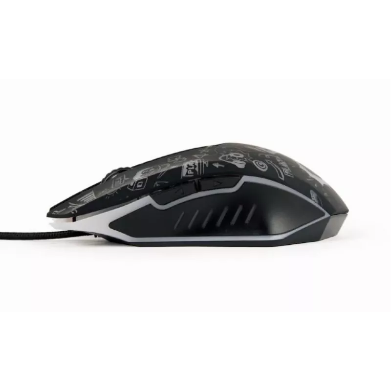 Mouse USB Optical BLACK/MUS-6B-GRAFIX-01 Gembird
