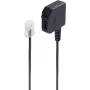 telephone cable ShiverPeaks BS71041 0.2 m Black