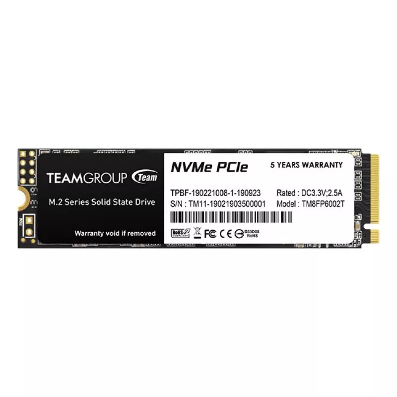 SSD disk Team Group 512 GB M.2 PCI Express 3.0 NVMe MP33
