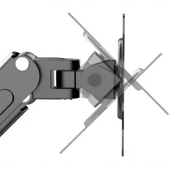 Maclean MC-860N Monitor Mount, with Gas Spring, 13-27, 8 kg, Black
