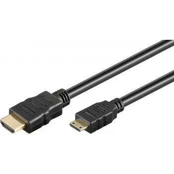 Goobay HDMI Cable 1m Type A to Type C 18 Gbit/s Black