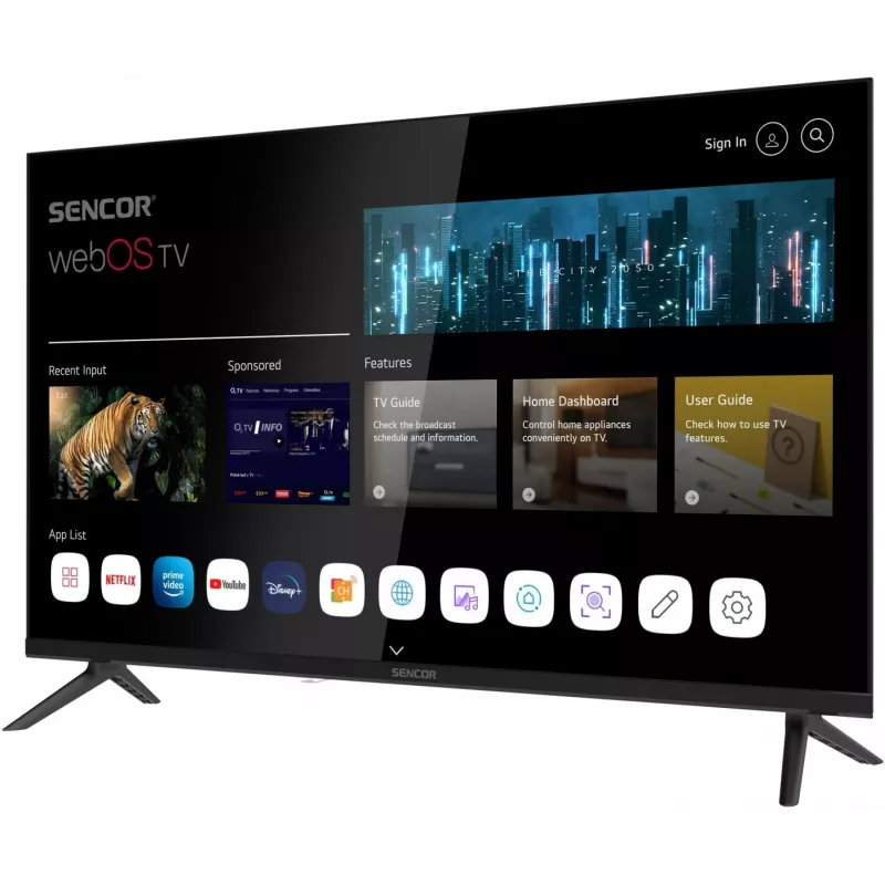 Television SENCOR SLE 32S830WB 32 inch LED Smart webOS 12V BT5.0