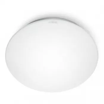 Ceiling light Steinel RS 16 L, E27 fitting, 100 W, white, round, Ø 27.5 cm, height 95 mm, motion sensor