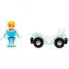 Scale model part/accessory Ravensburger BRIO Disney Princess Cinderella & Wagon, blue/white, for ages 3+