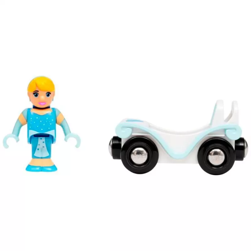 Scale model part/accessory Ravensburger BRIO Disney Princess Cinderella & Wagon, blue/white, for ages 3+