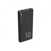 Portable charger Silicon Power QP15 10000 mAh, LiPo, 2x USB-A + 2x USB-C, Micro-USB input, black