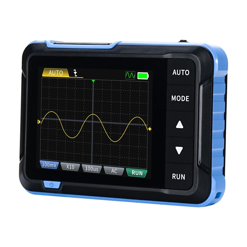 Portable 2-in-1 mini oscilloscope and signal generator Fnirsi DSO153 150 MHz bandwidth, 1 GS/s sample rate