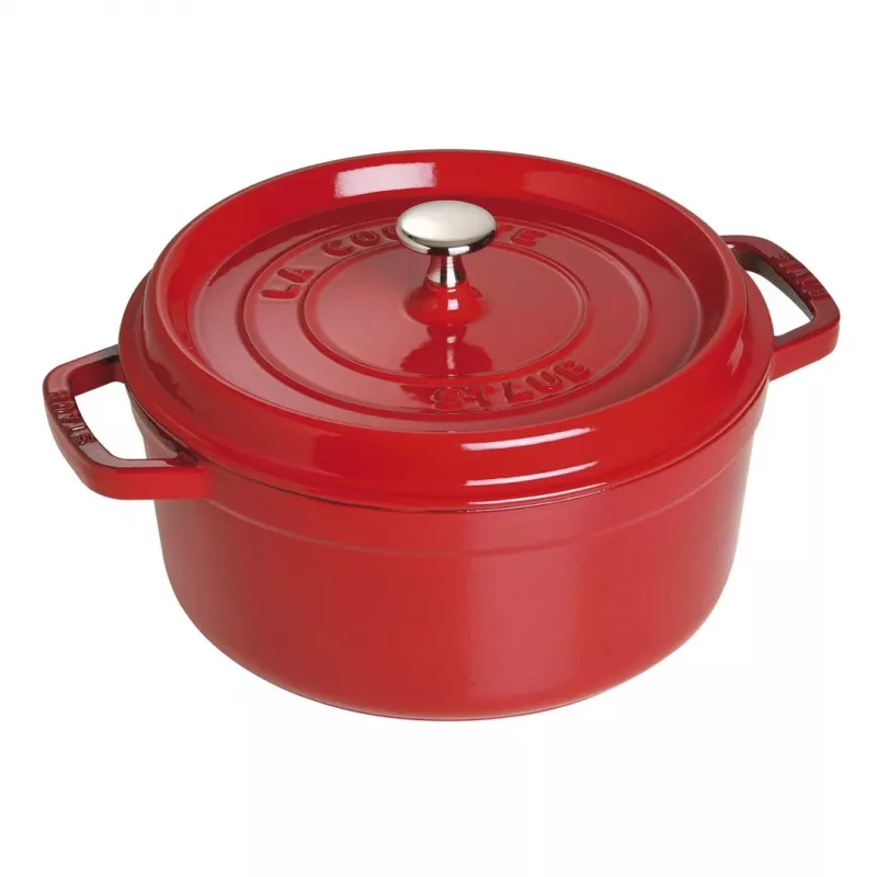 Staub 40509-840-0 cast iron roasting pan 5.2 L red