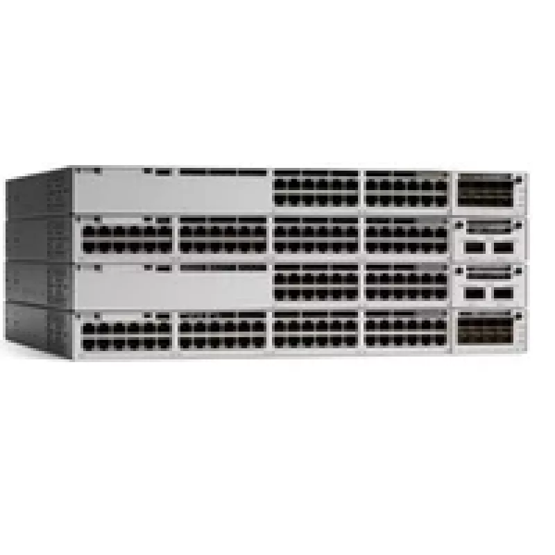 Cisco - Catalyst 9300 - Network Advantage - Switch - L3 - managed - 48 x 10/100/1000 (UPOE) rack-mountable UPOE (822 W)