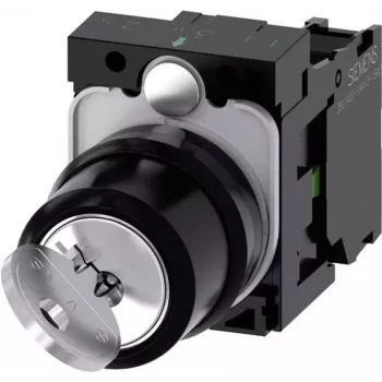 Siemens 3SU1100-4BF11-1BA0 electrical actuator Black, Metallic