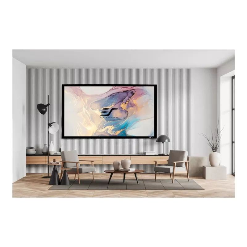 Elite Screens | SableFrame Series | ER120WH1 | Diagonal 120 inch | 16:9 | Viewable screen width (W) 266 cm | Black