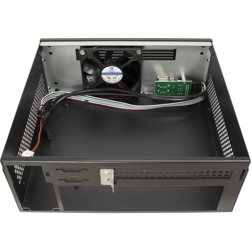 PC case INTER-TECH S21 black/silver ATX support for 6 fans
