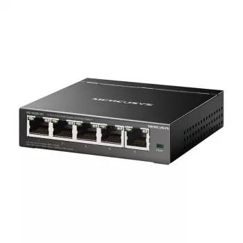 Unmanaged Network Switch TP-LINK Mercusys MS105GS-M2 — 5-port Gigabit Ethernet (10/100/1000), Black
