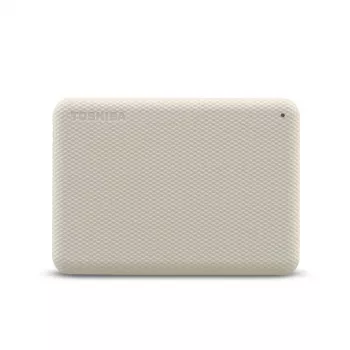 Toshiba Canvio Advance - Festplatte - 4 TB - extern (tragbar) - 2.5 (6.4 cm) - USB 3.2 Gen 1 - hellbeige