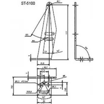Sensor accessories Datalogic 95ACC2840 — compatible mounting/connection parts for Datalogic sensors