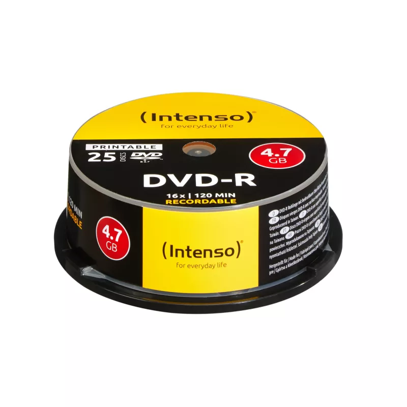 DVD-R Intenso 4.7GB Printable 16x 25 pcs