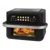 ProfiCook PC-FR 1313 H double hot air fryer, 10 L, 2400 W, black/stainless steel