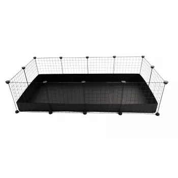 C&C Modular cage 3x2 145 x 75 cm black