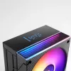 Air cooler TACENS Mars Gaming MCPU-LCD, 120 mm fan, TDP 300 W, supports LGA1700/1200/115x/1366 and AM4/AM5, black