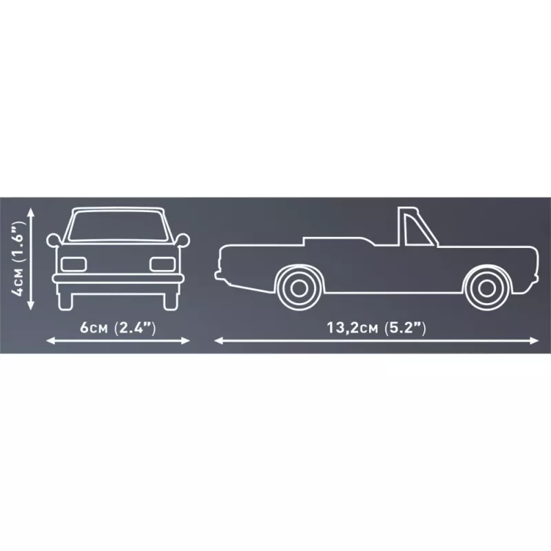 Cobi construction toy Opel Rekord C 1700 L Cabriolet model kit, scale model build set