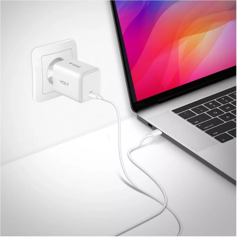 USB-C Charger YENKEE G45 VOLT 45W Power Delivery 3.0, 3A output