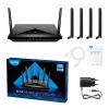 Tabletop wireless router Cudy P5 — Dual-band Wi‑Fi 6, 5G Sub6, Dual NanoSIM, Gigabit Ethernet, 6 detachable antennas, 256MB RAM