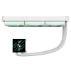 Gamemax | CPU Liquid cooler | HAILSTORM 360 LCD | White