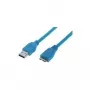 USB Cable ShiverPeaks BS77190 0.5m USB 3.2 Gen 1 Micro-USB B Blue