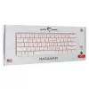 Mechanical keyboard White Shark Nagamaki GK-006211 — compact layout, Red mechanical switches, white chassis