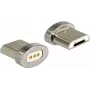 Cable Gender Changer DeLOCK 65929 USB Type Micro-B Magnet Interface Silver