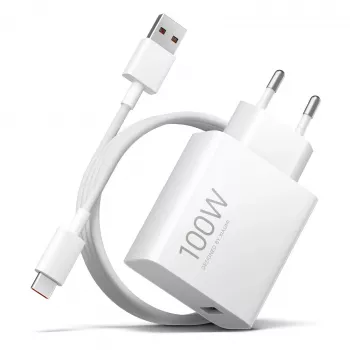 Wall Charger Kit Xiaomi 100W Charging Combo (Type-A) EU – High‑power USB Type‑A Adapter