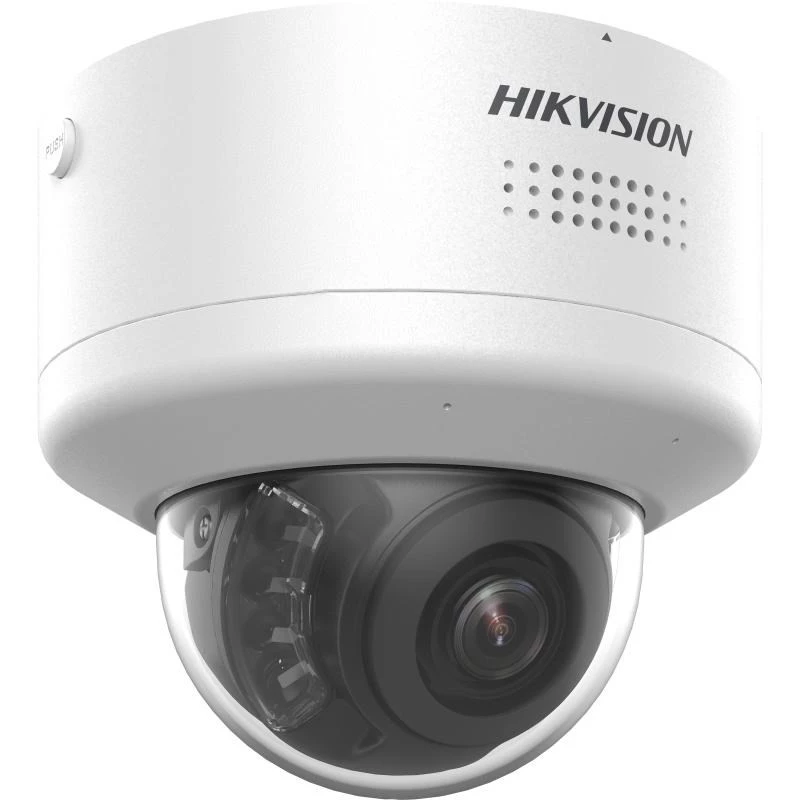 Dome IP security camera Hikvision DS-2CD2787G2H-LIPTRZS2U/SL — 8MP 3840×2160, 2.8–12 mm motorized lens, indoor/outdoor, ceiling/wall mount, white
